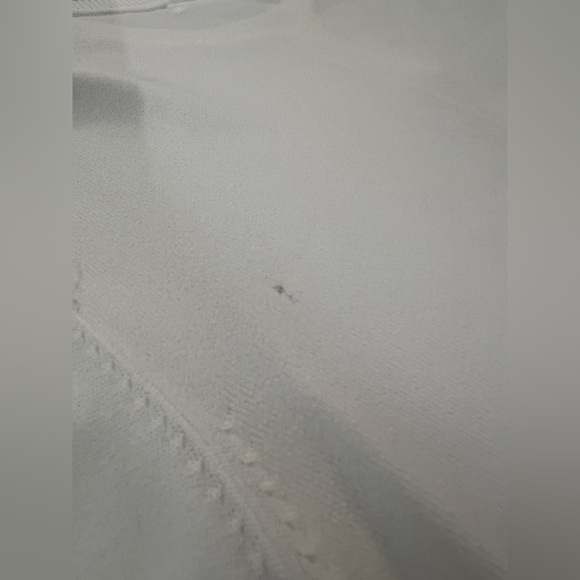 OAK + FORT - WHITE LIGHTWEIGHT KNIT CARDIGAN (Size: M) - Picture 12 of 12